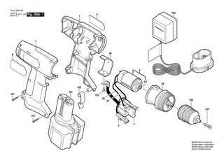 BOSCH Getriebegehäuse | Ersatzteile für 2580 | 2610967124