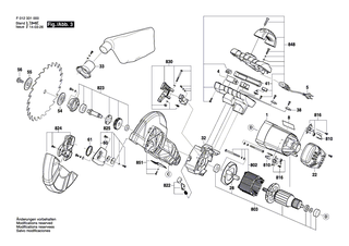 BOSCH Schutzoberteil | Ersatzteile für 3310 | 1619PA0256