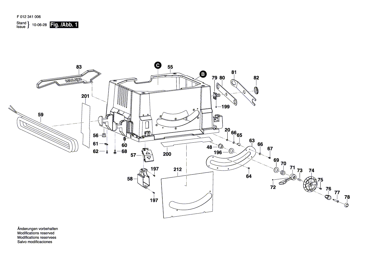 BOSCH Einsatz Ersatzteile f r 3410 F012341006 2610911569