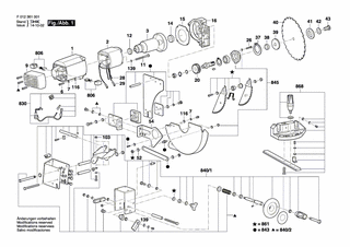 BOSCH Spaltkeil | Ersatzteile für Tischkreissäge | F000616348