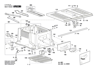 BOSCH Spaltkeil | Ersatzteile für Tischkreissäge | F000616348