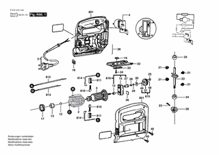 BOSCH Lagerbrcke | Ersatzteile fr 4121 AA | F000613006