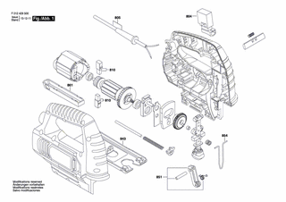 BOSCH Netzanschlussleitung | Ersatzteile fr 4295 | 1619PA6287