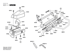 BOSCH Distanzstück | Ersatzteile für CLASSIC ELECTRIC 30S | F016A58315