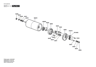 BOSCH Distanzstück | Ersatzteile für CLASSIC Petrol 43S | F016A58315