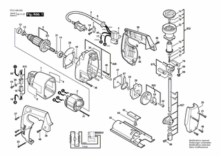 BOSCH Schraube | Ersatzteile fr 4580 TYPE 1 | 2610347161