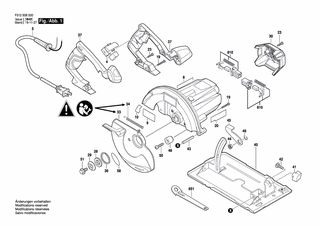BOSCH Ansatzschraube | Ersatzteile für 5080 | 1619X09561