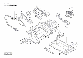 BOSCH Scheibe | Ersatzteile für 5185 | 1619X00660