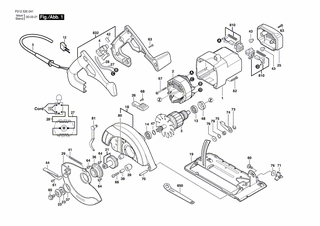 BOSCH Schraube | Ersatzteile fr 5350-41 | 2610931997
