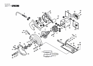 BOSCH Schraube | Ersatzteile fr 5365-84 | 2610341335