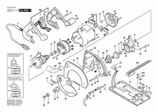 BOSCH Polschuh 120V | Ersatzteile fr 5375 | 2610341381