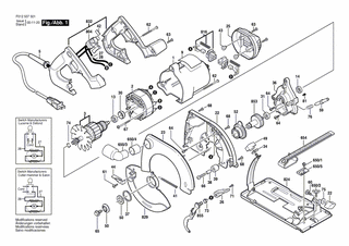 BOSCH Schraube | Ersatzteile fr 5375 | 2610347488