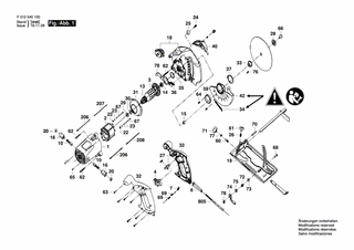 BOSCH Kreuzschlitzschraube | Ersatzteile fr 5401 | F000616017