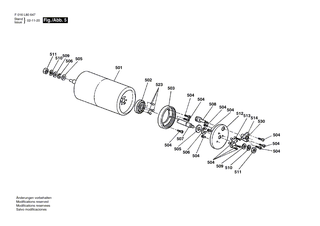 BOSCH Zugentlastung | Ersatzteile fr CLASSIC ELECTRIC 35S | F016L65387