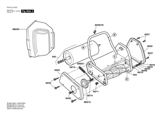 BOSCH Halter | Ersatzteile für CLASSIC ELECTRIC 30S | F016L66172
