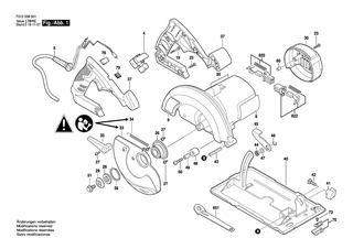 BOSCH Haltestift | Ersatzteile fr 5580 | 1619X01409