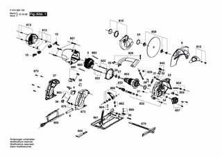BOSCH Ein/Aus-Schalter | Ersatzteile für 5601 | F000608331