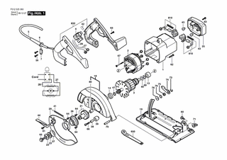 BOSCH Sicherungsring | Ersatzteile für 5250-80 | 2610341354