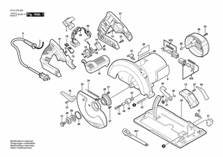 BOSCH Abstandshalter | Ersatzteile fr 5780 | 1619X00682