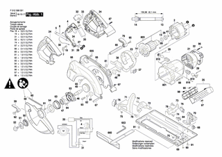 BOSCH Sicherungsscheibe | Ersatzteile für 5885 | 1619P06089
