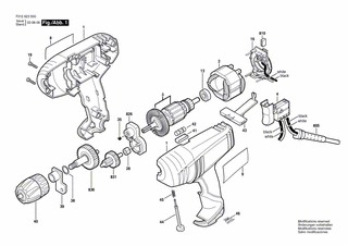 BOSCH Libelle | Ersatzteile fr 6235 | 2610967204