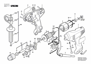 BOSCH Kugellager | Ersatzteile für 6325 | 1619P01511