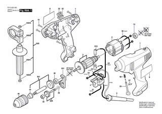BOSCH Schraube | Ersatzteile fr 6330 | 1619X00504