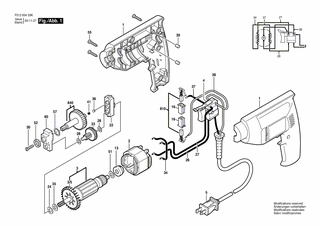 BOSCH Schraube | Ersatzteile fr 6345-78 TYPE 2 | 1619X00504