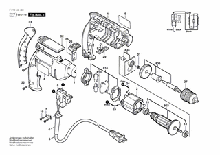 BOSCH T�lle �7,6-�8,2x95 MM | Ersatzteile f�r 6464 TYPE 1 | 2600703013
