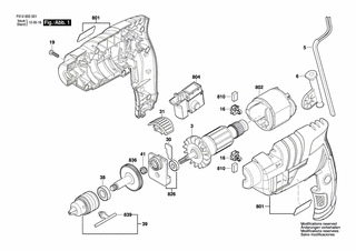 BOSCH Bohrfutterschlssel SG2 | Ersatzteile fr 6550 | 1607950045