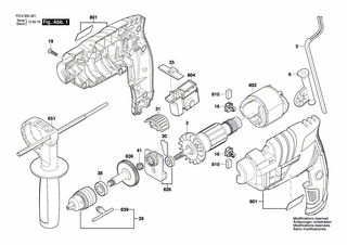 BOSCH Kugellager | Ersatzteile fr 6554 | 1619X07256