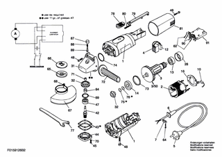 BOSCH Schlüssel | Ersatzteile für 9126 H2 | 2610367728