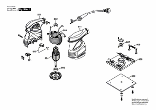 BOSCH Ein/Aus-Schalter | Ersatzteile fr 7230 | 2610921122