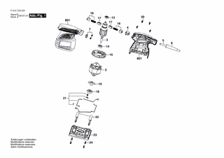 BOSCH Befestigungsschelle | Ersatzteile fr 7232JA | F000616117