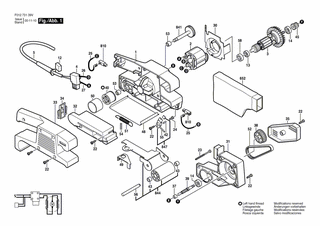 BOSCH Platte | Ersatzteile fr 7313 | 2610907974