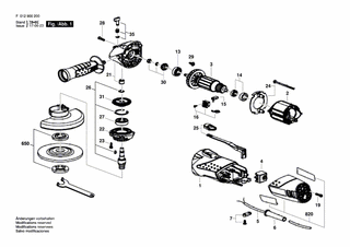 BOSCH Rückhalteblech | Ersatzteile für 9002 | F000616149