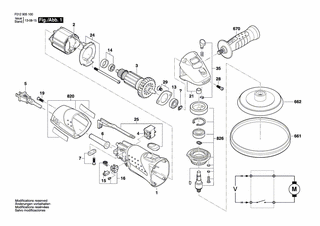 BOSCH Brstenhalter | Ersatzteile fr 9051 | F000611069