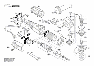 BOSCH Netzanschlussleitung BR 2,00m 2 x 1,00mm H05 VVF | Ersatzteile fr 9455 | F000609274