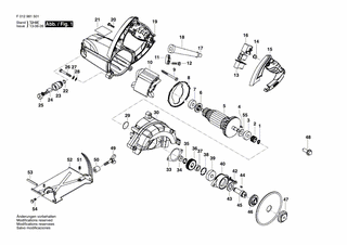 BOSCH Flgelschraube | Ersatzteile fr 9815 | 1619PA3448
