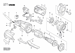 BOSCH Schraube | Ersatzteile für SS560VSC | 2610956957