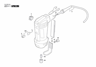 BOSCH Mutter | Ersatzteile fr DR1 | 2610909203