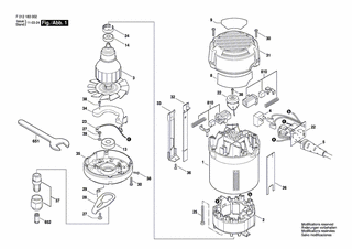 BOSCH Sperrhebel | Ersatzteile für 1830 | 1619X04251