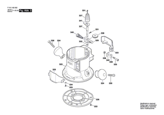 BOSCH Sperrhebel | Ersatzteile für 1830 | 1619X04251