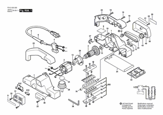 BOSCH Kugellager | Ersatzteile für 1555 TYPE 1 | 1619P01511
