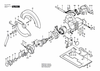 BOSCH Schraube | Ersatzteile f�r 5750 TYPE 2 | 1619P01491