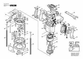 BOSCH Flachkopfschraube | Ersatzteile f�r 1875 TYPE 1 | 2610991280