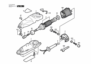 BOSCH Gehusebaugruppe | Ersatzteile fr 300 | 2610004592
