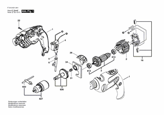 BOSCH Bohrfutterschlüssel | Ersatzteile für 6310 | 2610063333