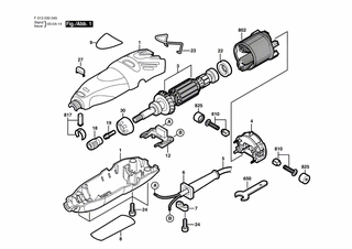 BOSCH Gehusebaugruppe | Ersatzteile fr 300 | 2610004592