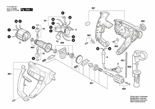 BOSCH Zusatzhandgriff | Ersatzteile für 6950 | 2610397394